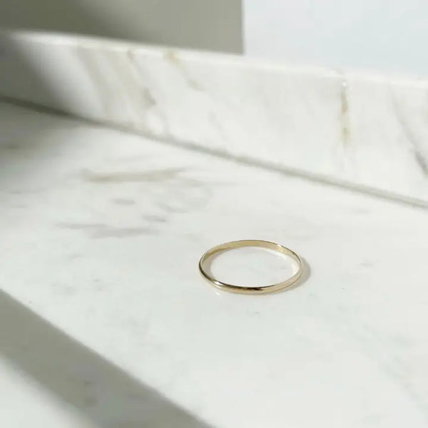 Minimal Midi Ring 14k Gold Fill