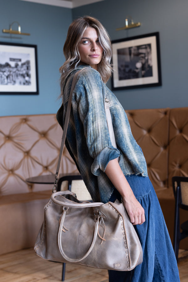 Rockaway Handbag Taupe Driftwood