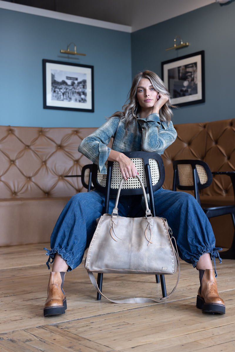 Rockaway Handbag Taupe Driftwood