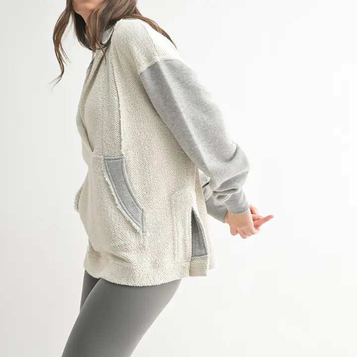 Driftwood Pullover Heather Grey