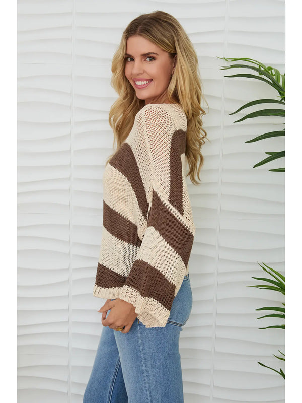 Laguna Open Knit Top