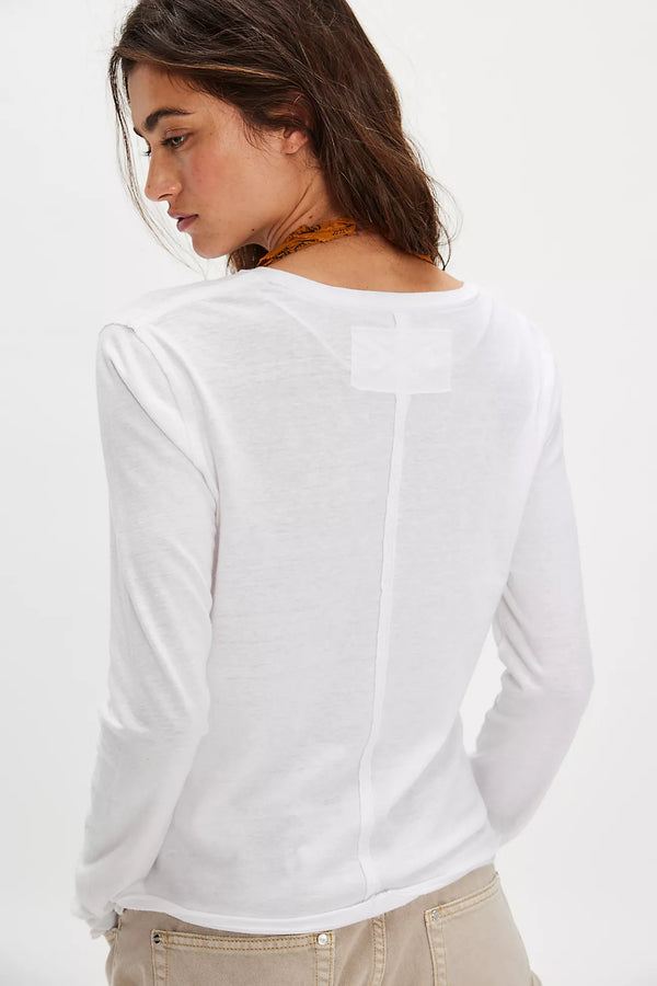Nova Tee Long Sleeve Ivory