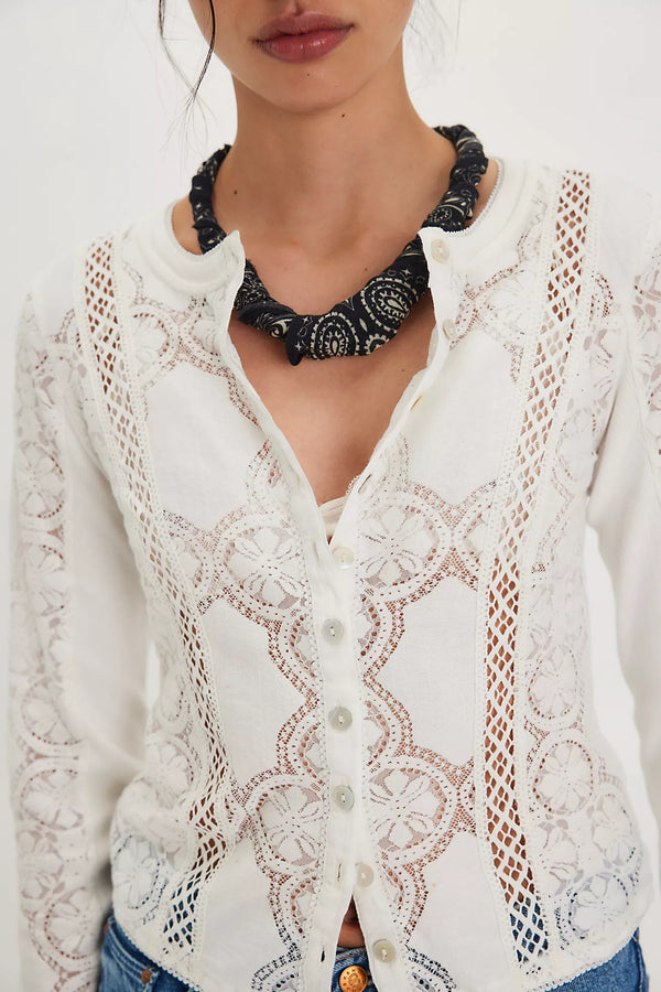 Jae Knit Long Sleeve Sugar Swizzle Combo
