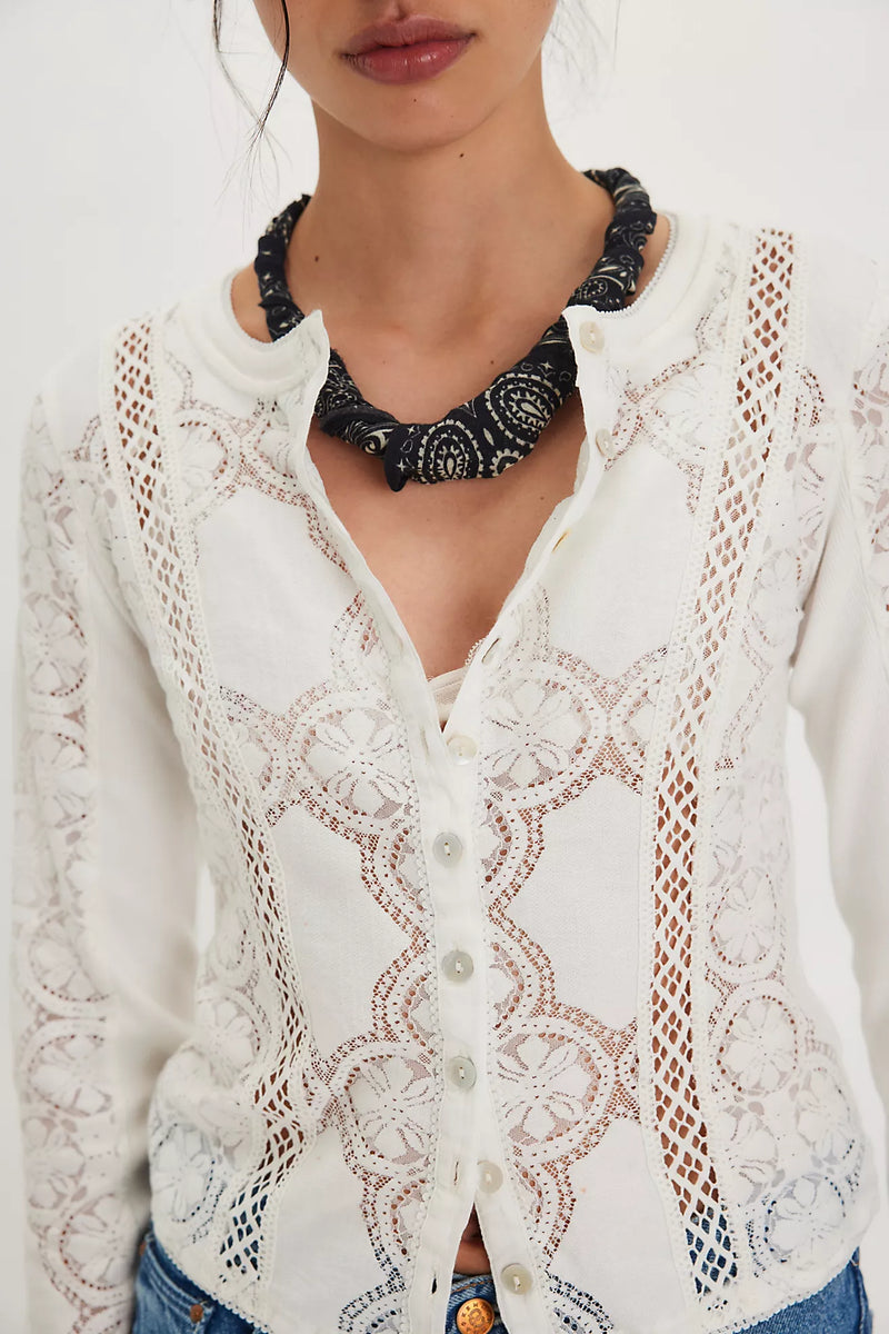 Jae Knit Long Sleeve Sugar Swizzle Combo