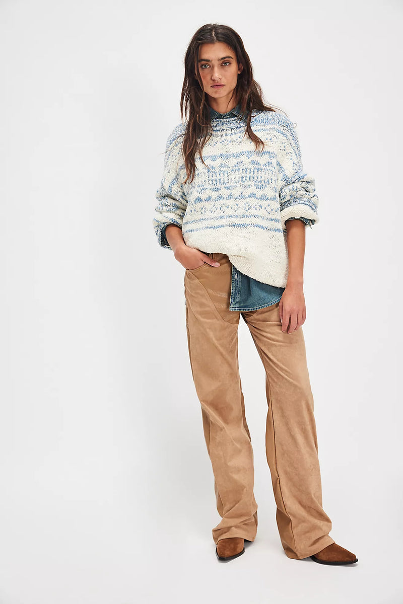 Dani Pattern Sweater Cloud Combo