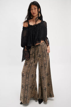 Dahlia Wide-Leg Pants Original Combo