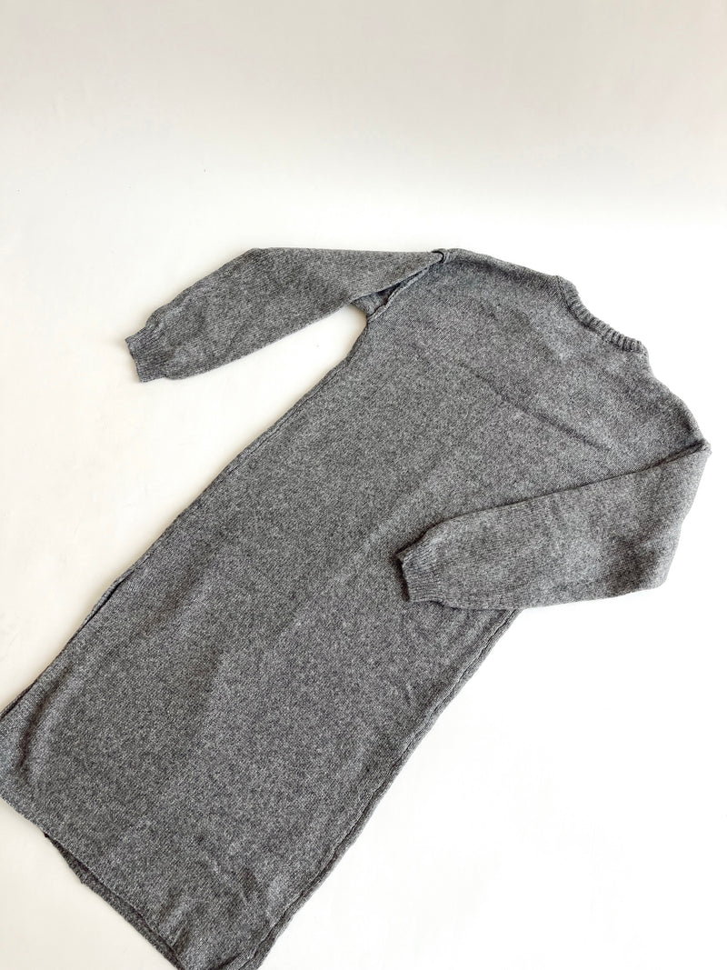 Most Loved Sweater Dress Charcoal