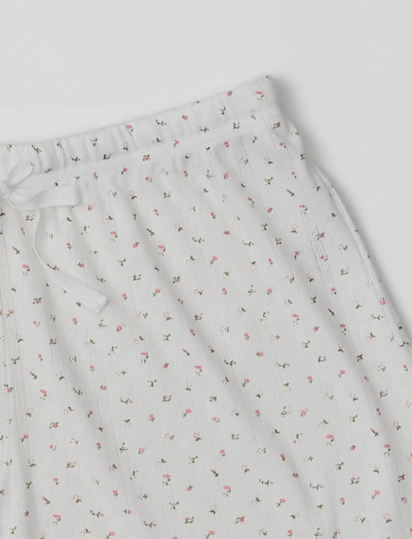 The Cherie Shorts White