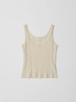 The Karis Tank Top Ivory