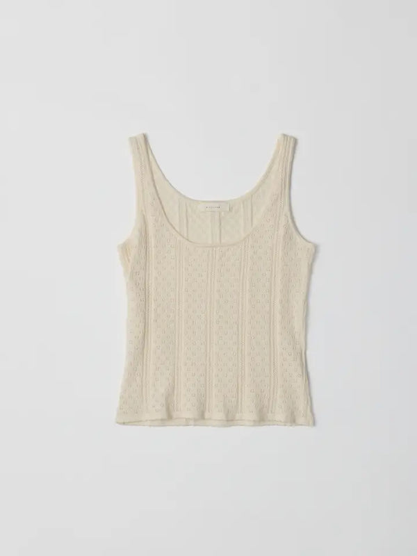 The Karis Tank Top Ivory