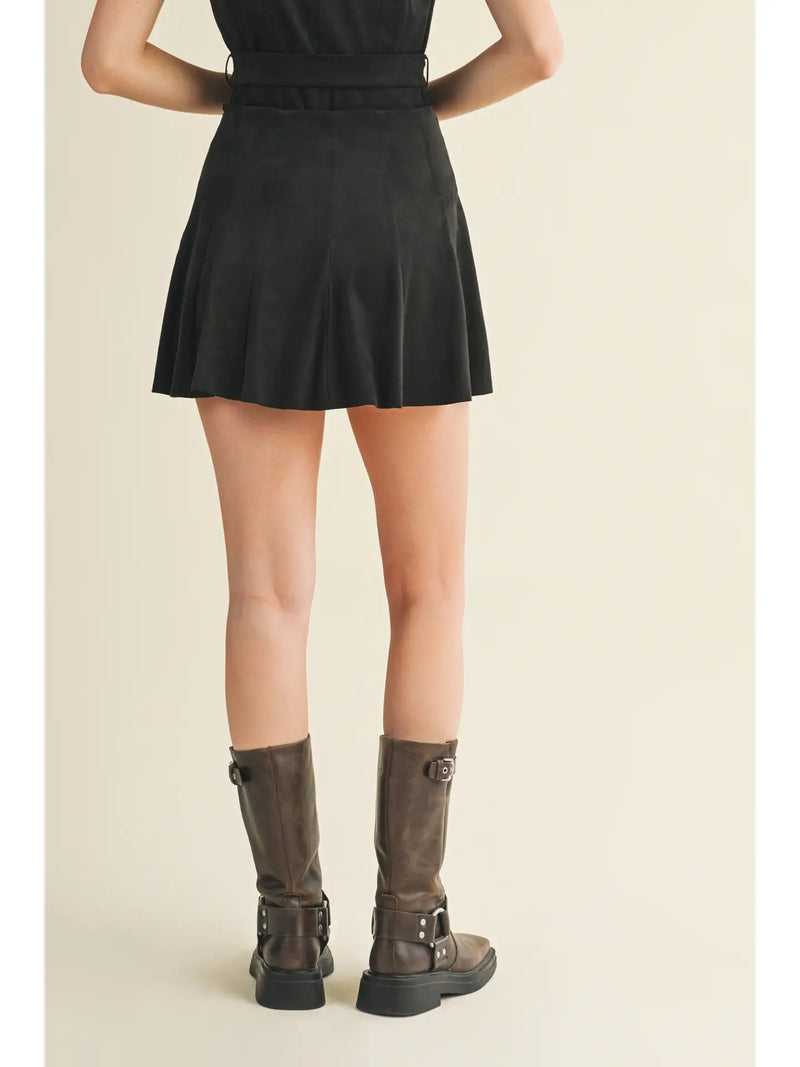 The Nightfall Skort Black