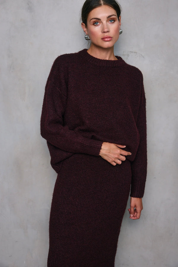 Hart Sweater Burgundy