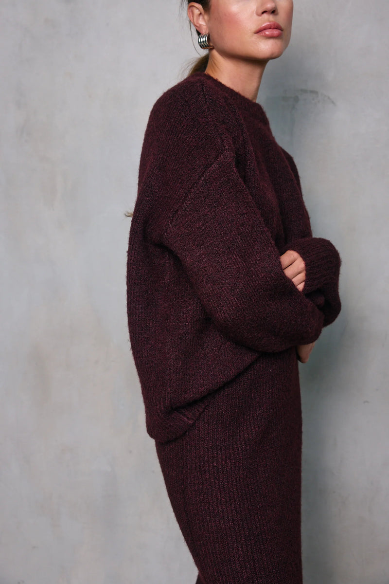 Hart Sweater Burgundy