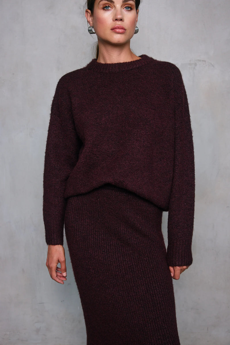 Hart Sweater Burgundy
