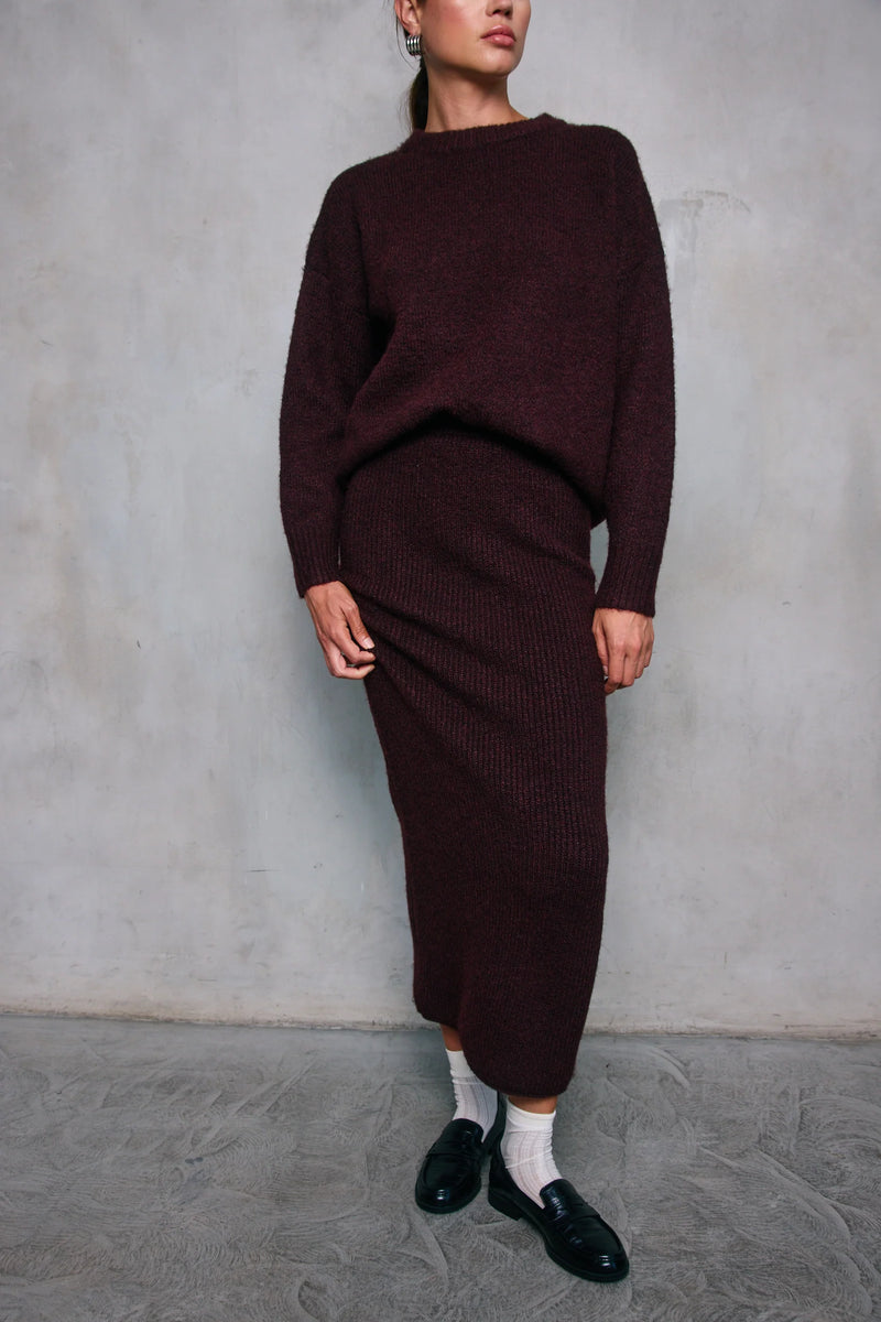 Hart Sweater Burgundy