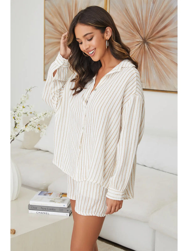 The Sandstone Button Down Top