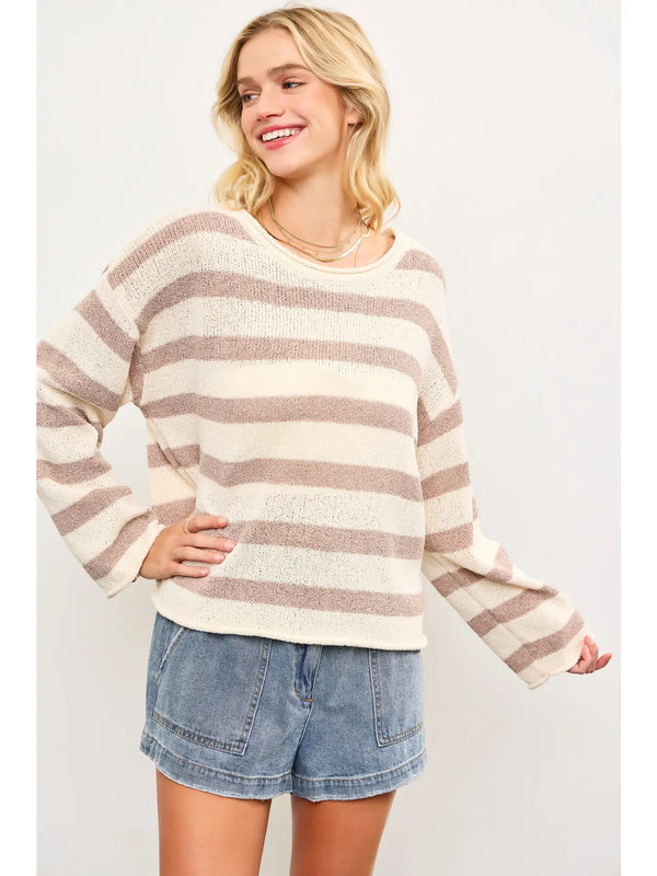Smooth Sails Sweater Taupe
