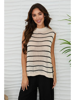 Timeless Stripe Sweater Tank