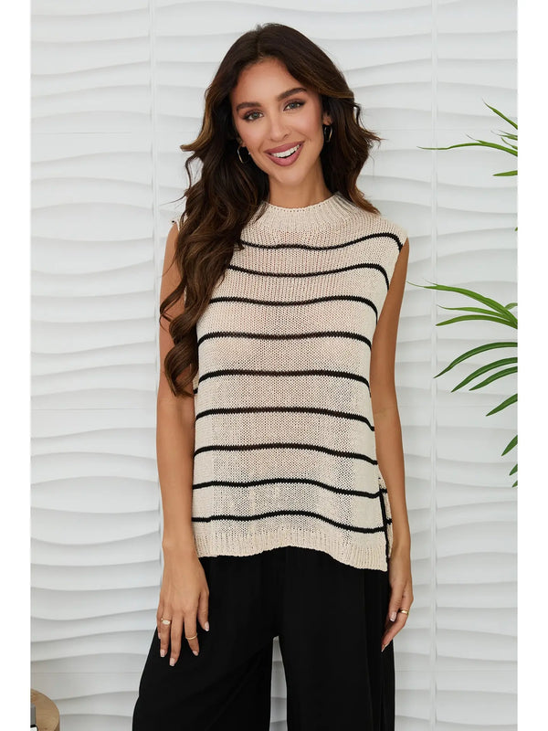 Timeless Stripe Sweater Tank