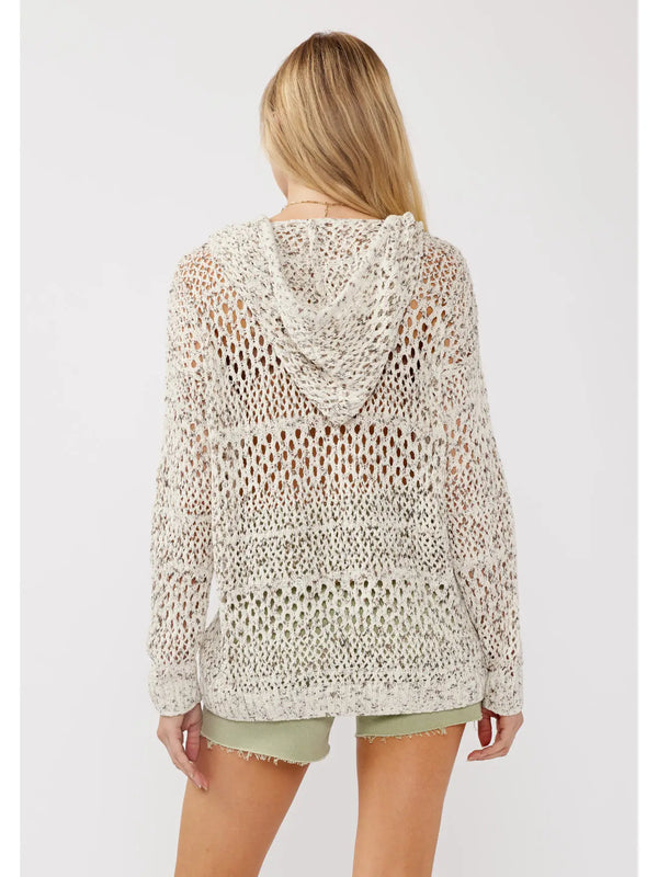 The Birch Pullover Ivory/Taupe