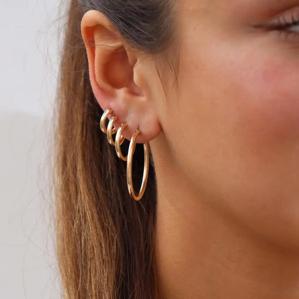 Classic Hoops 14K Gold Fill Mini