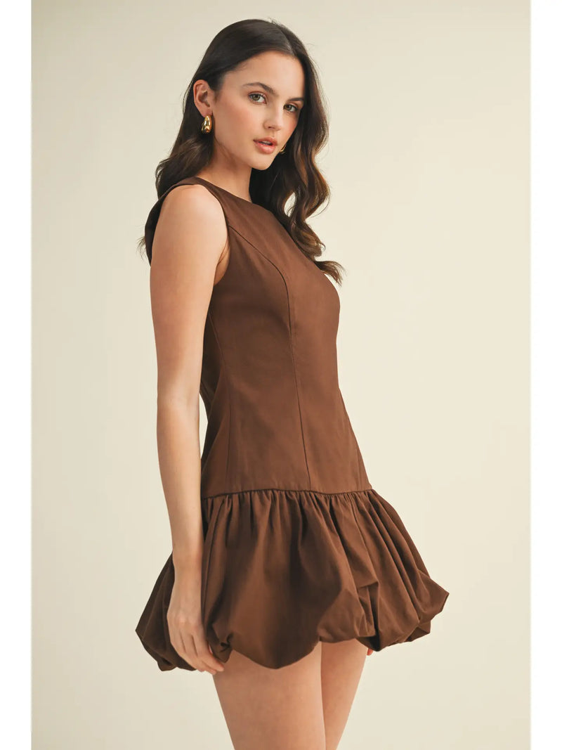 Cocoa Cloud Bubble Dress