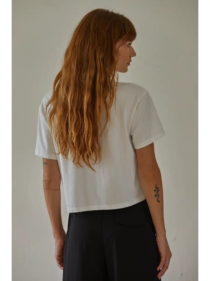 The Skye Tee Off White