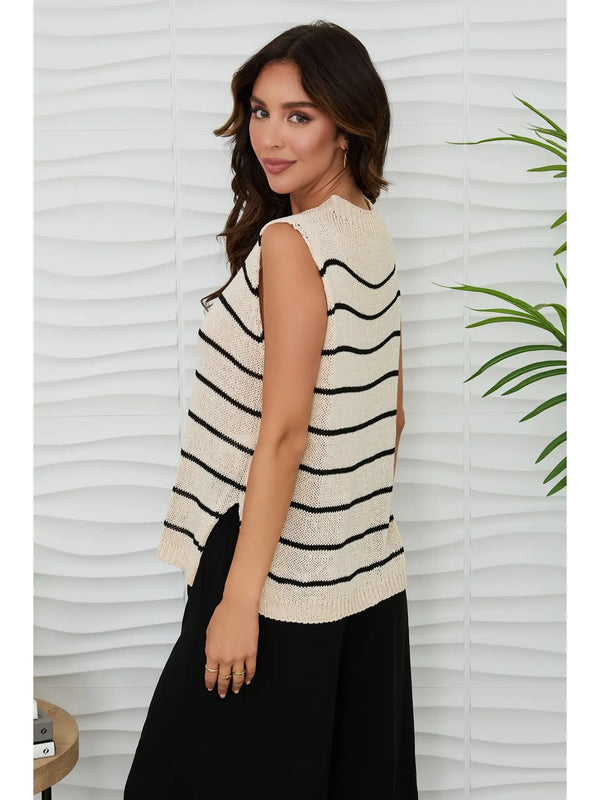Timeless Stripe Sweater Tank