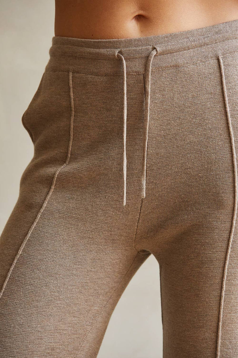 Erina Lounge Sweater Pants Taupe