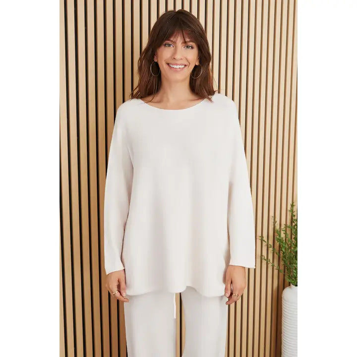 Buttery Soft Oversized Sweater Ivory