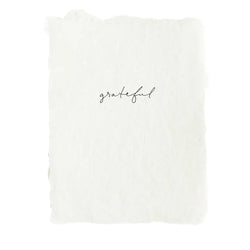 Grateful Note Card