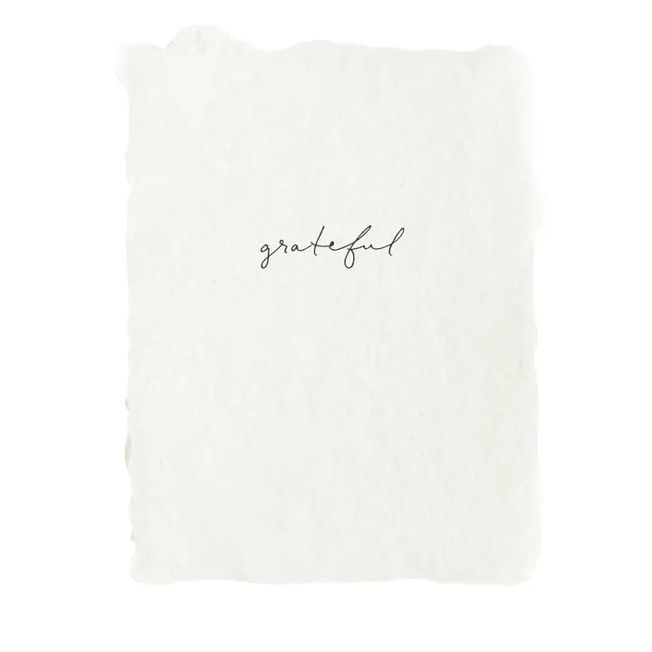 Grateful Note Card