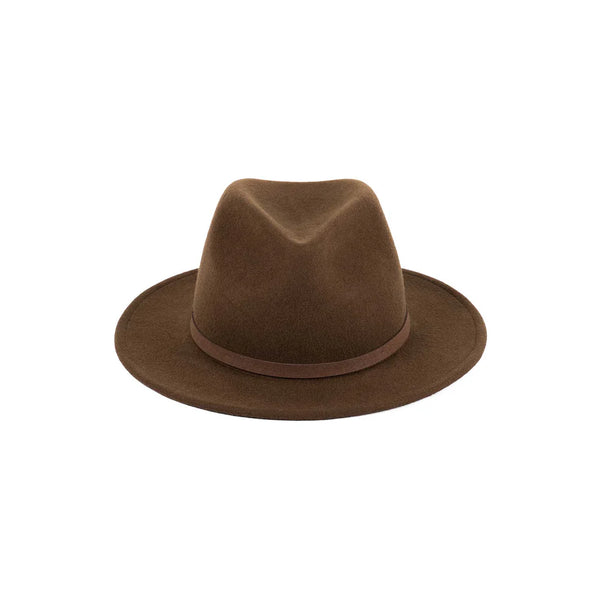 Palo Fedora Hat Brown
