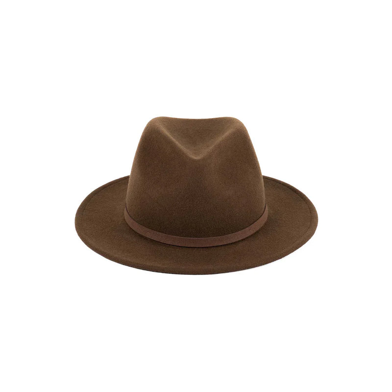 Palo Fedora Hat Brown