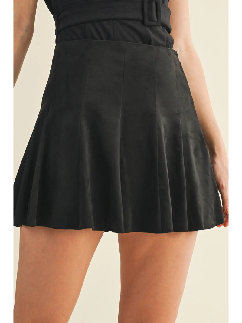 The Nightfall Skort Black