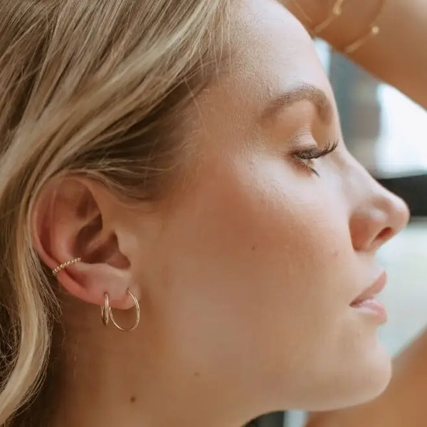 Goldie Hoops in 14k Gold Fill