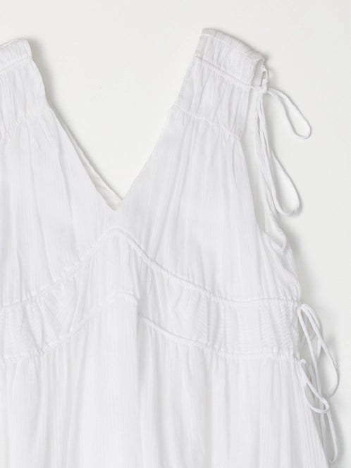 The Ellice Dress White