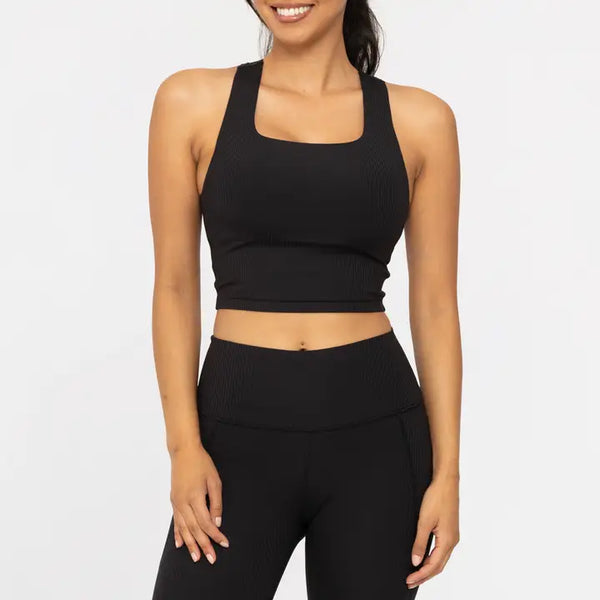Smooth Flex Sports Bra Black