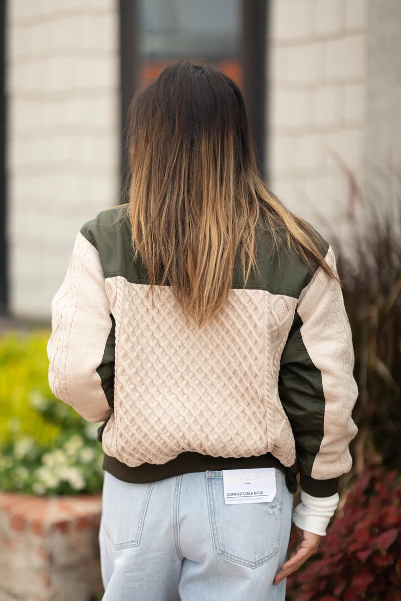 The Flight Jacket Military Olive