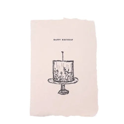 Happy Birthday Cake Card