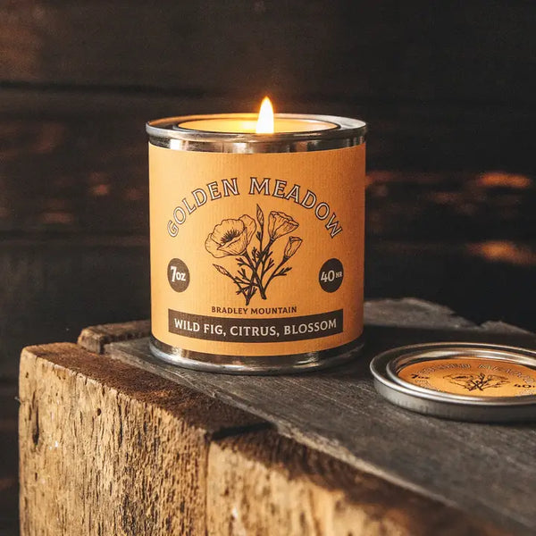 Golden Meadows Travel Candle