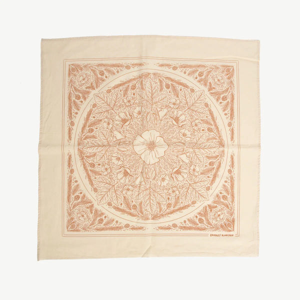 Flowers Of Love Bandana Ivory