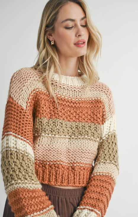 Dream Maker Sweater Multi Brick