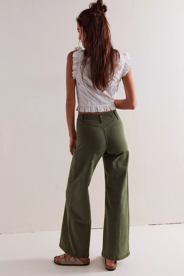 We The Free Libre Wide-Leg Jeans Thyme