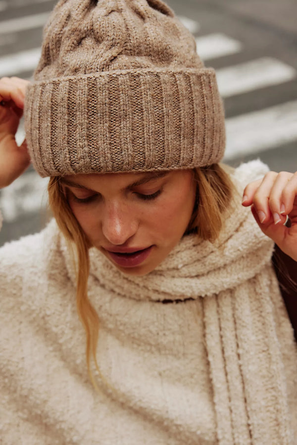 Coast Line Beanie Fawn