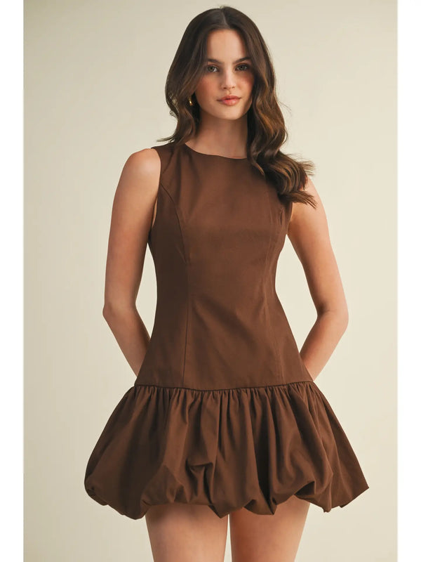 Cocoa Cloud Bubble Dress