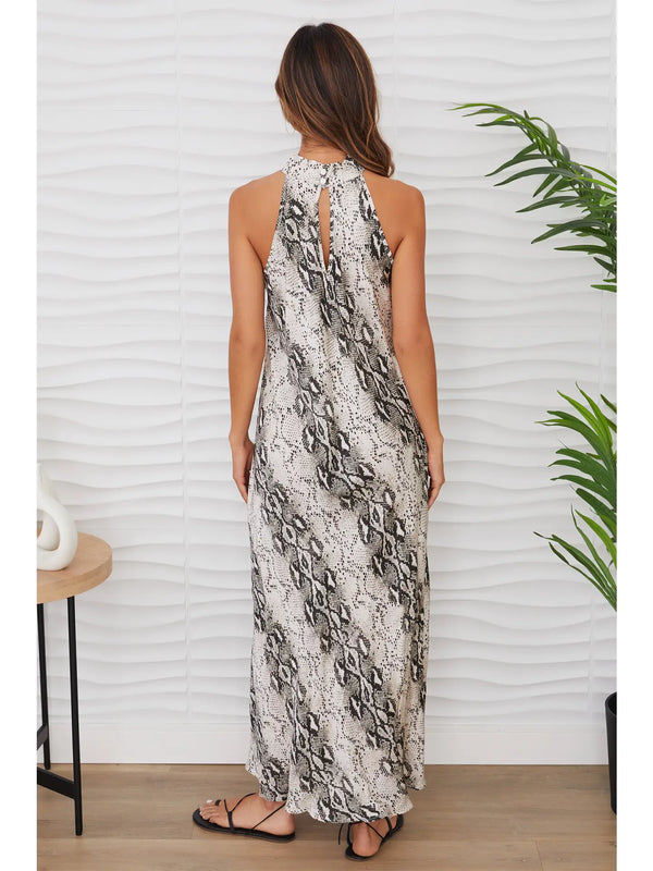 Golden Hour Maxi Dress Snake
