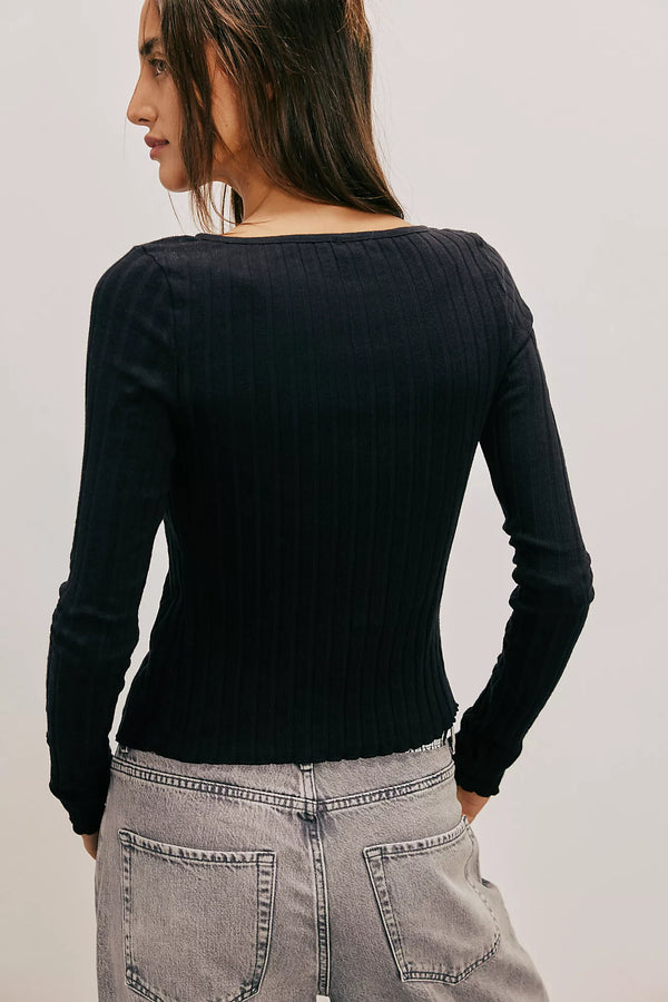 Tilly Long Sleeve Cardi Black