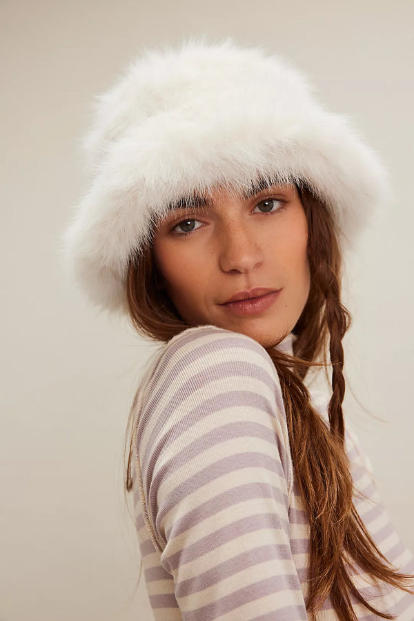 Ice Queen Bucket Hat Ivory