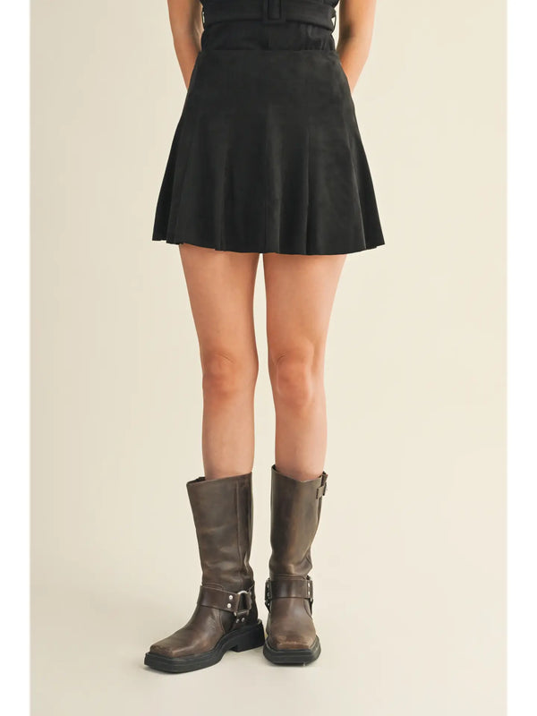 The Nightfall Skort Black